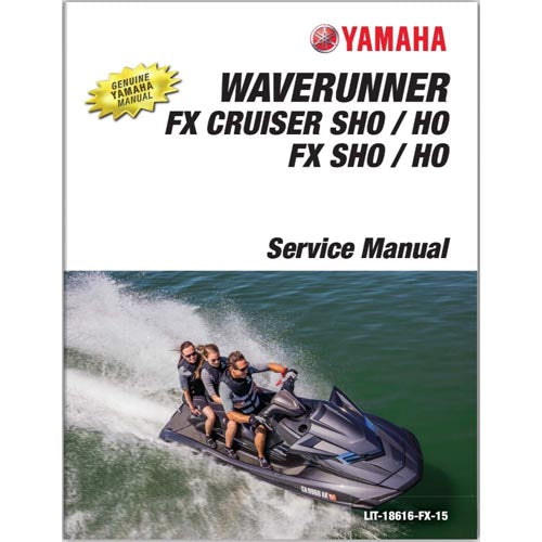 Genuine Yamaha FX HO, SHO / FX Cruiser HO, SHO Service Manual