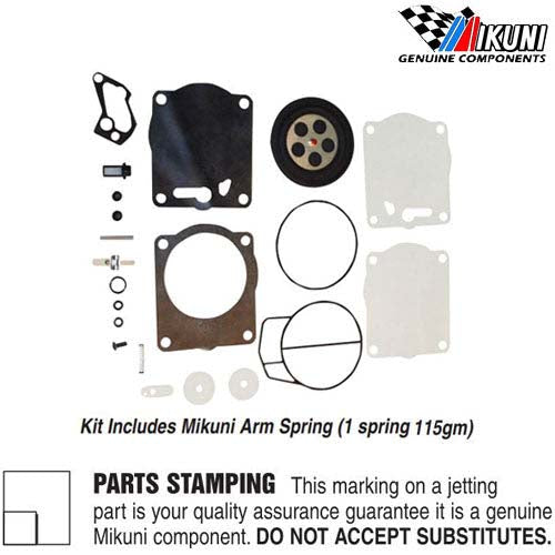 Genuine Mikuni Yamaha 44-I Series SBN Carburetor Rebuild Kit