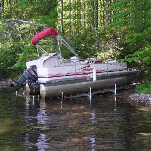 Roll-n-Go Pontoon Boat Shore Docking System
