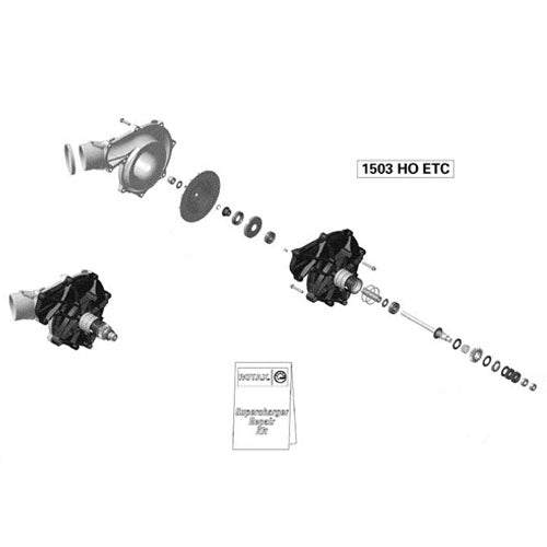 RIVA Sea Doo Heavy-Duty Supercharger Clutch Spring Washers - '05-17