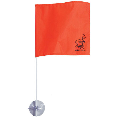 Skier Down Suction Cup Stick-A-Flag