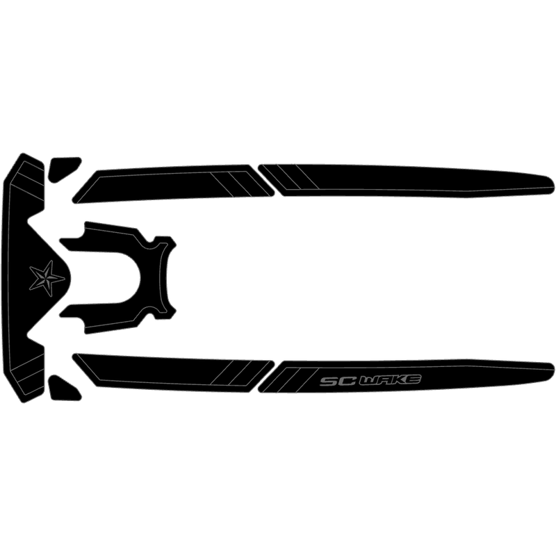 SC Wake Sea Doo GTI 130 /GTI Ltd 155 /GTI SE 130 /GTI SE 155 /GTS Rental 130 /Wake 155 Waverunner Jet Ski Traction Mat Kit