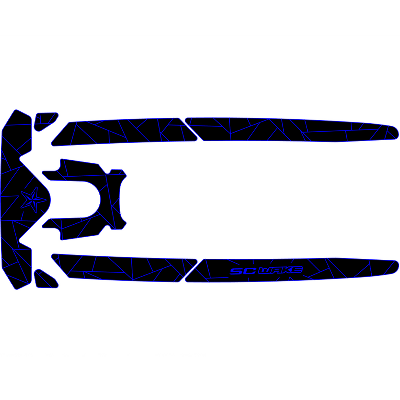 SC Wake Sea Doo GTI 130 /GTI Ltd 155 /GTI SE 130 /GTI SE 155 /GTS Rental 130 /Wake 155 Waverunner Jet Ski Traction Mat Kit