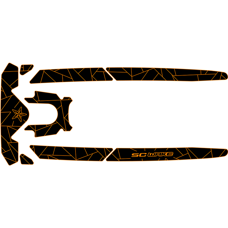 SC Wake Sea Doo GTI 130 /GTI Ltd 155 /GTI SE 130 /GTI SE 155 /GTS Rental 130 /Wake 155 Waverunner Jet Ski Traction Mat Kit