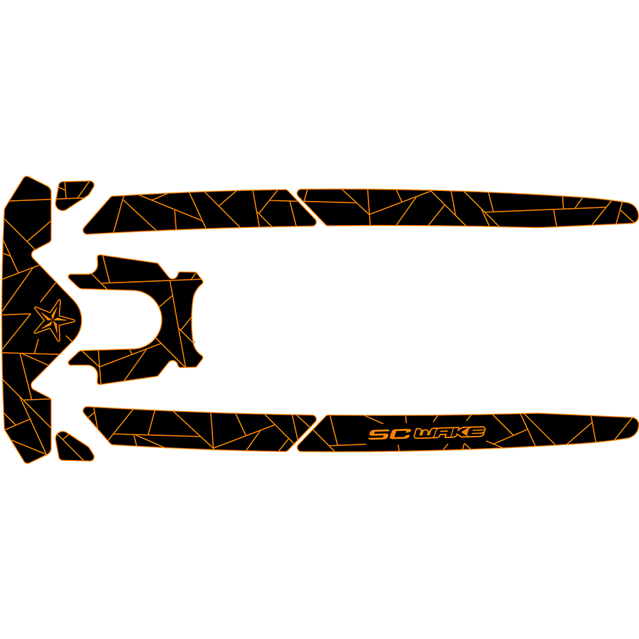 SC Wake Sea Doo GTI 130 /GTI Ltd 155 /GTI SE 130 /GTI SE 155 /GTS Rental 130 /Wake 155 Waverunner Jet Ski Traction Mat Kit