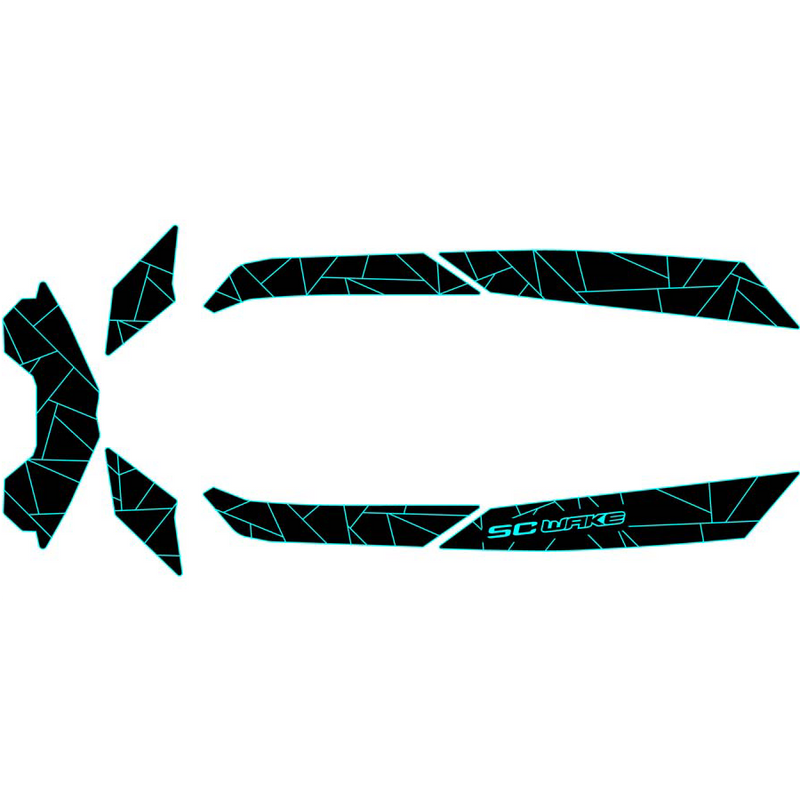 SC Wake Sea Doo Spark 3-Up '14-21 Waverunner Jet Ski Traction Mat Kit