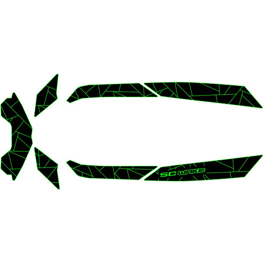 SC Wake Sea Doo Spark 3-Up '14-21 Waverunner Jet Ski Traction Mat Kit