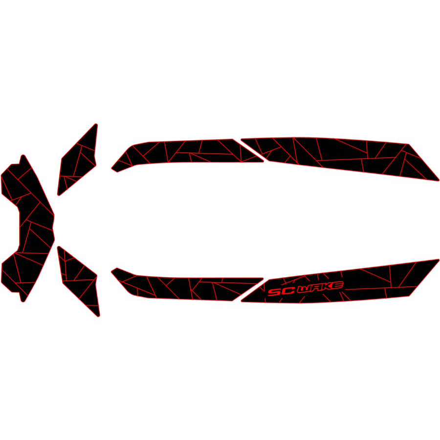 SC Wake Sea Doo Spark 3-Up '14-21 Waverunner Jet Ski Traction Mat Kit