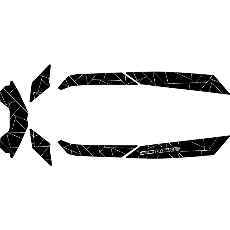 SC Wake Sea Doo Spark 3-Up '14-21 Waverunner Jet Ski Traction Mat Kit