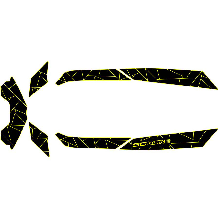 SC Wake Sea Doo Spark 3-Up '14-21 Waverunner Jet Ski Traction Mat Kit