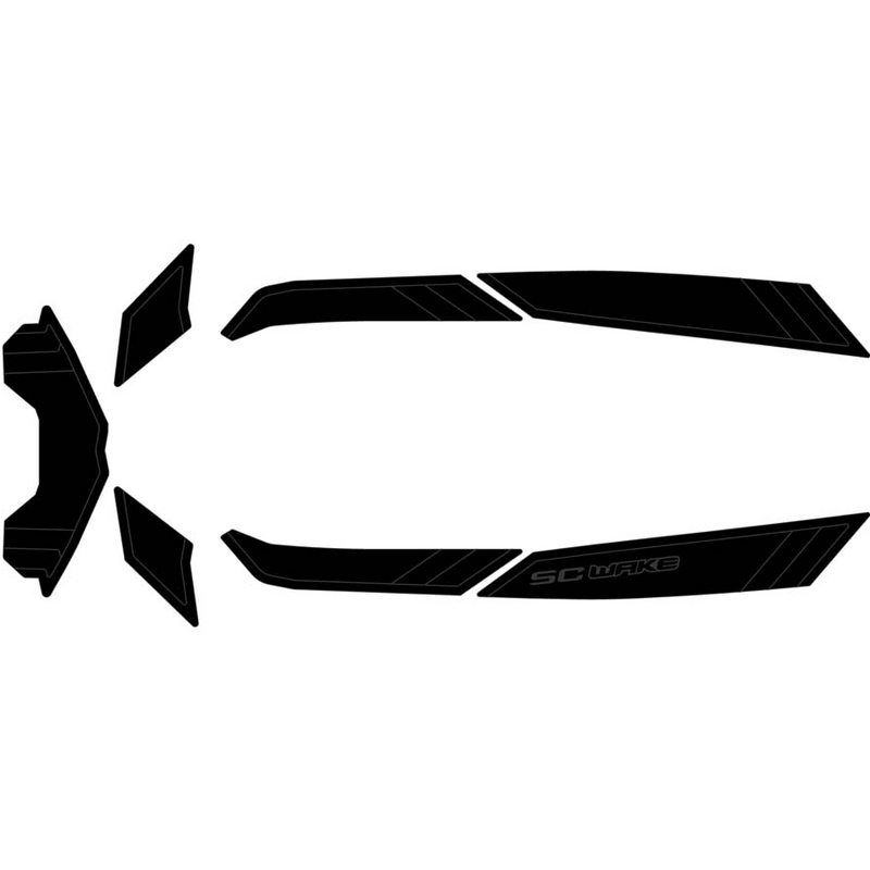 SC Wake Sea Doo Spark 3-Up '14-21 Waverunner Jet Ski Traction Mat Kit