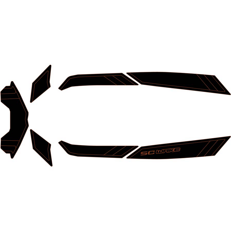 SC Wake Sea Doo Spark 3-Up '14-21 Waverunner Jet Ski Traction Mat Kit