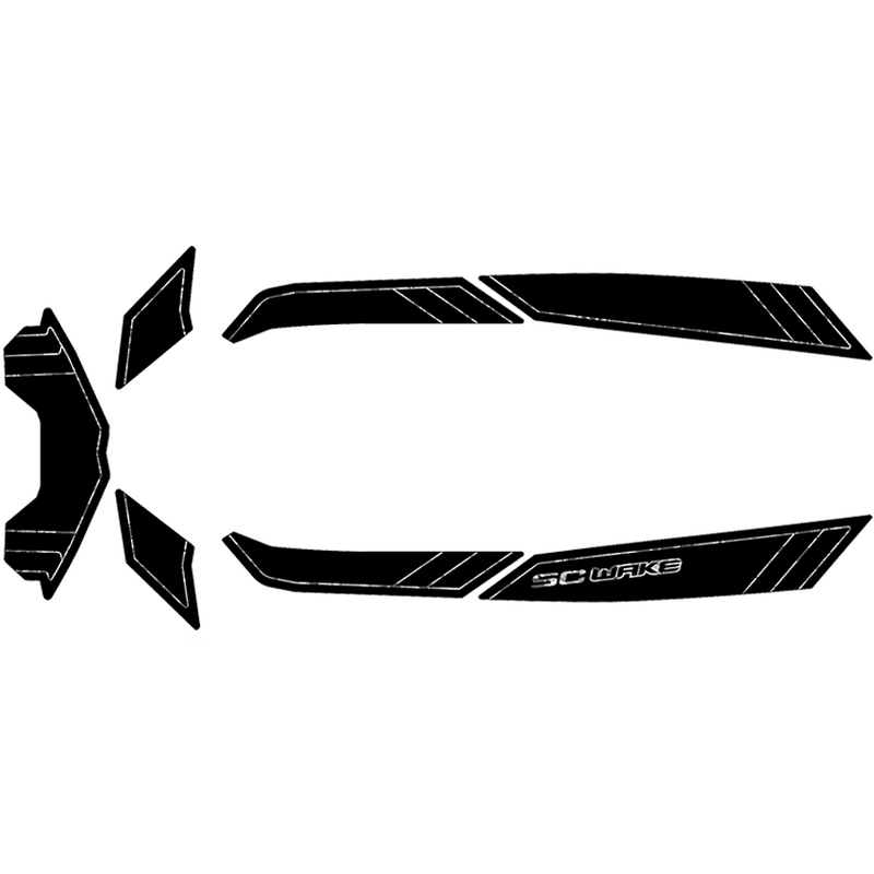 SC Wake Sea Doo Spark 3-Up '14-21 Waverunner Jet Ski Traction Mat Kit