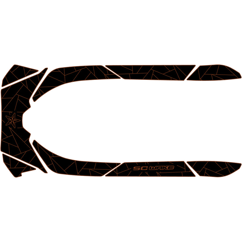 SC Wake Sea Doo GTI 130 '11-18 / GTI LTD 155 '12-19 / GTR 215 '12-19 / GTS 130 '12-19 / SE 130/155 '12-19 / & WAKE 155 '12-19 Waverunner Jet Ski Traction Mat Kit