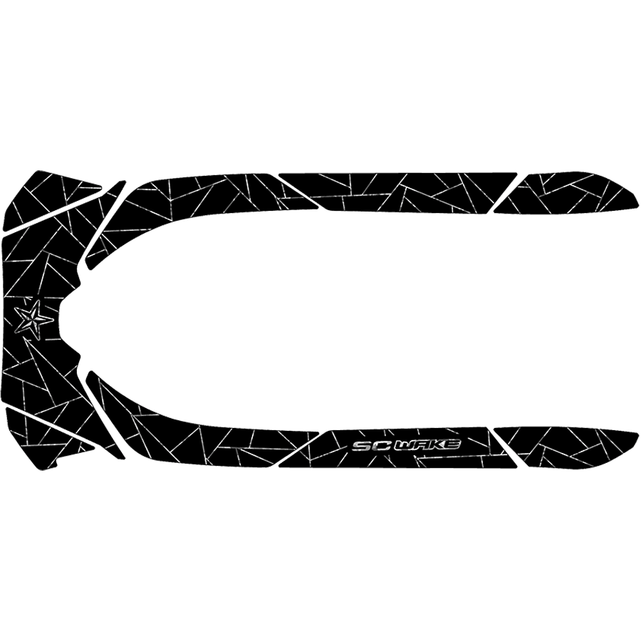 SC Wake Sea Doo GTI 130 '11-18 / GTI LTD 155 '12-19 / GTR 215 '12-19 / GTS 130 '12-19 / SE 130/155 '12-19 / & WAKE 155 '12-19 Waverunner Jet Ski Traction Mat Kit