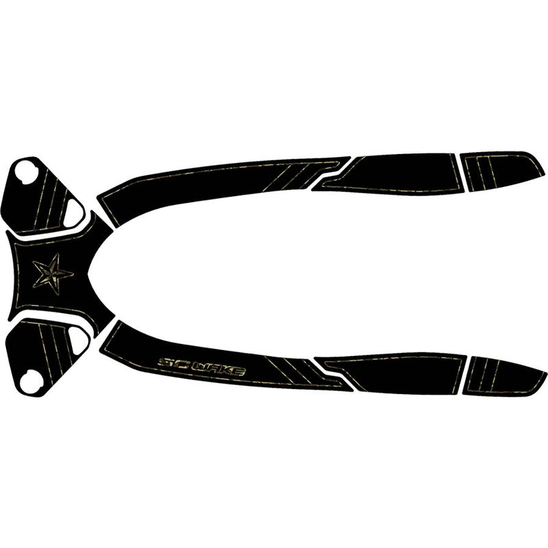 SC Wake Sea Doo RXT & RXT-X '10-15 / Wake 215 '10-15 / GTX 155 & 215 '12-15 (Not S Model) Waverunner Jet Ski Traction Mat Kit