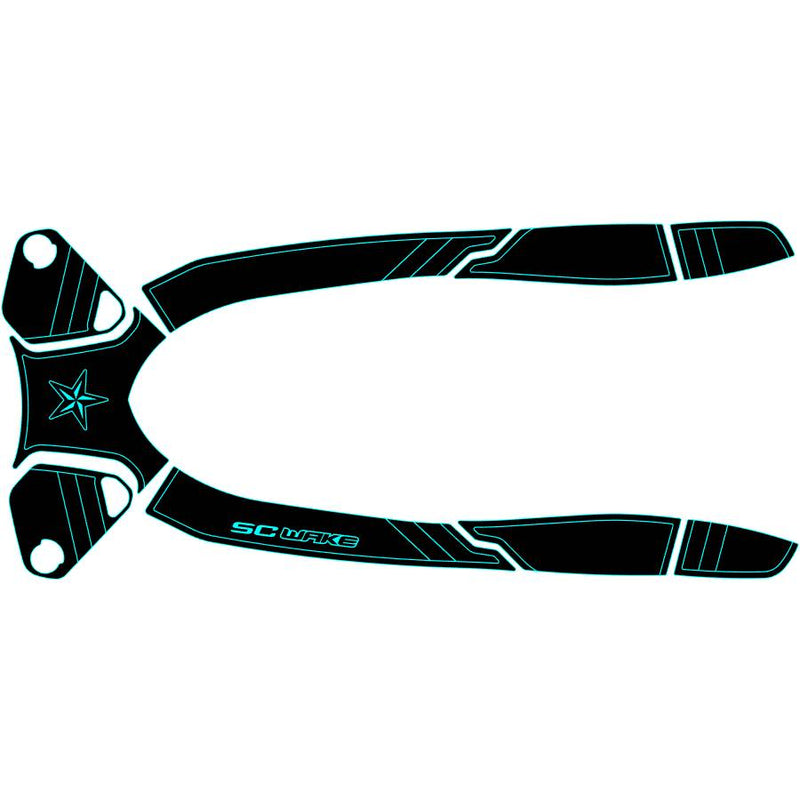 SC Wake Sea Doo RXT & RXT-X '10-15 / Wake 215 '10-15 / GTX 155 & 215 '12-15 (Not S Model) Waverunner Jet Ski Traction Mat Kit