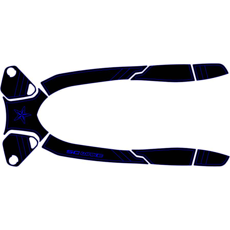 SC Wake Sea Doo RXT & RXT-X '10-15 / Wake 215 '10-15 / GTX 155 & 215 '12-15 (Not S Model) Waverunner Jet Ski Traction Mat Kit