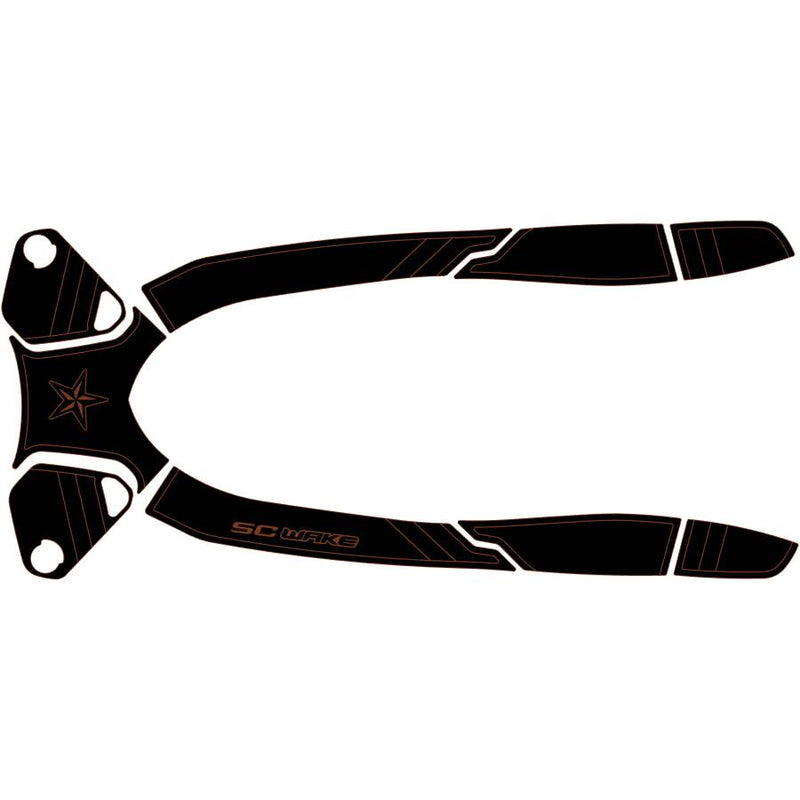 SC Wake Sea Doo RXT & RXT-X '10-15 / Wake 215 '10-15 / GTX 155 & 215 '12-15 (Not S Model) Waverunner Jet Ski Traction Mat Kit