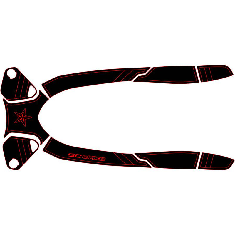 SC Wake Sea Doo RXT & RXT-X '10-15 / Wake 215 '10-15 / GTX 155 & 215 '12-15 (Not S Model) Waverunner Jet Ski Traction Mat Kit