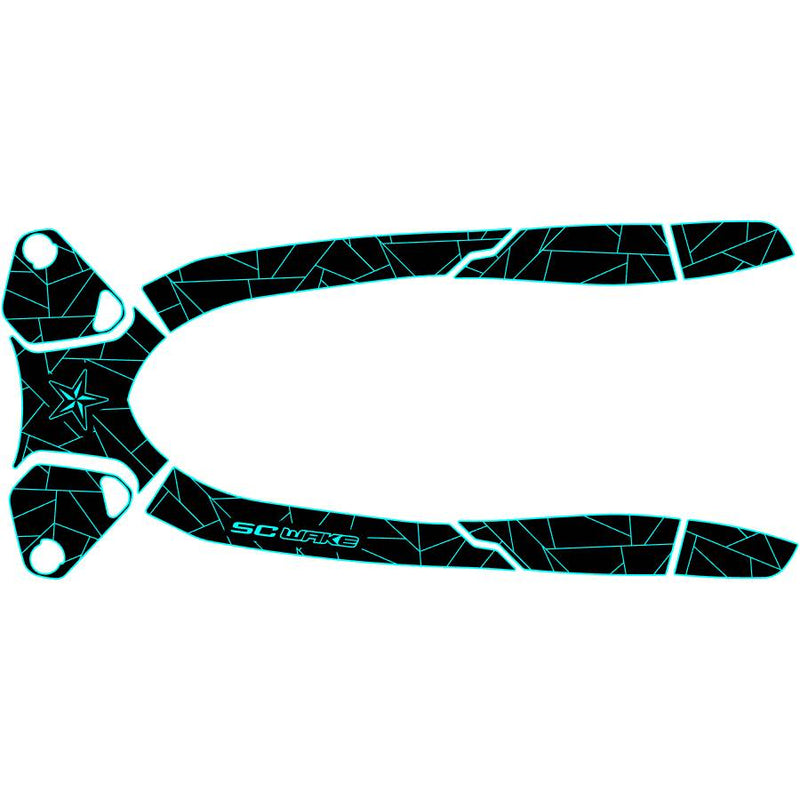 SC Wake Sea Doo RXT & RXT-X '10-15 / Wake 215 '10-15 / GTX 155 & 215 '12-15 (Not S Model) Waverunner Jet Ski Traction Mat Kit