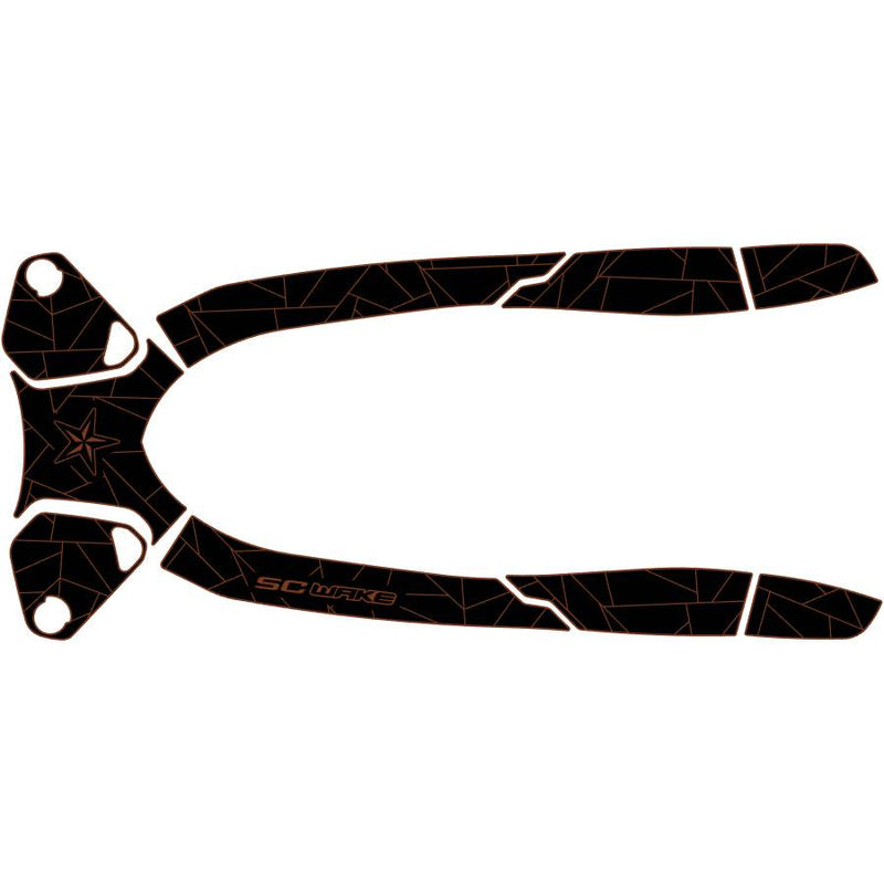 SC Wake Sea Doo RXT & RXT-X '10-15 / Wake 215 '10-15 / GTX 155 & 215 '12-15 (Not S Model) Waverunner Jet Ski Traction Mat Kit