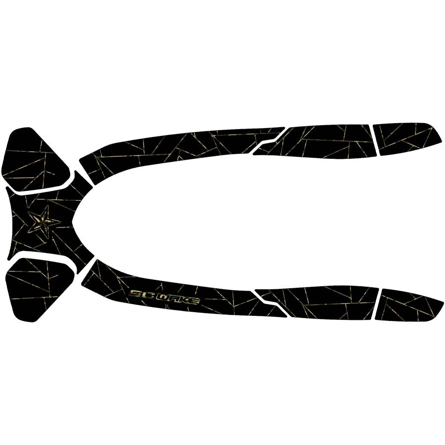 SC Wake Sea Doo RXT & RXT-X '10-15 / Wake 215 '10-15 / GTX 155 & 215 '12-15 (Not S Model) Waverunner Jet Ski Traction Mat Kit
