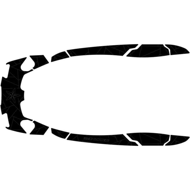 SC Wake Sea Doo AS 260 '09–16 / RXT-IS '09–16 / RXT-X IS 260 '09–16 / GTX-S 155 '12-17 /  GTX-S 260 '12-17 Waverunner Jet Ski Traction Mat Kit