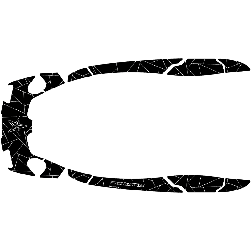 SC Wake Sea Doo AS 260 '09–16 / RXT-IS '09–16 / RXT-X IS 260 '09–16 / GTX-S 155 '12-17 /  GTX-S 260 '12-17 Waverunner Jet Ski Traction Mat Kit