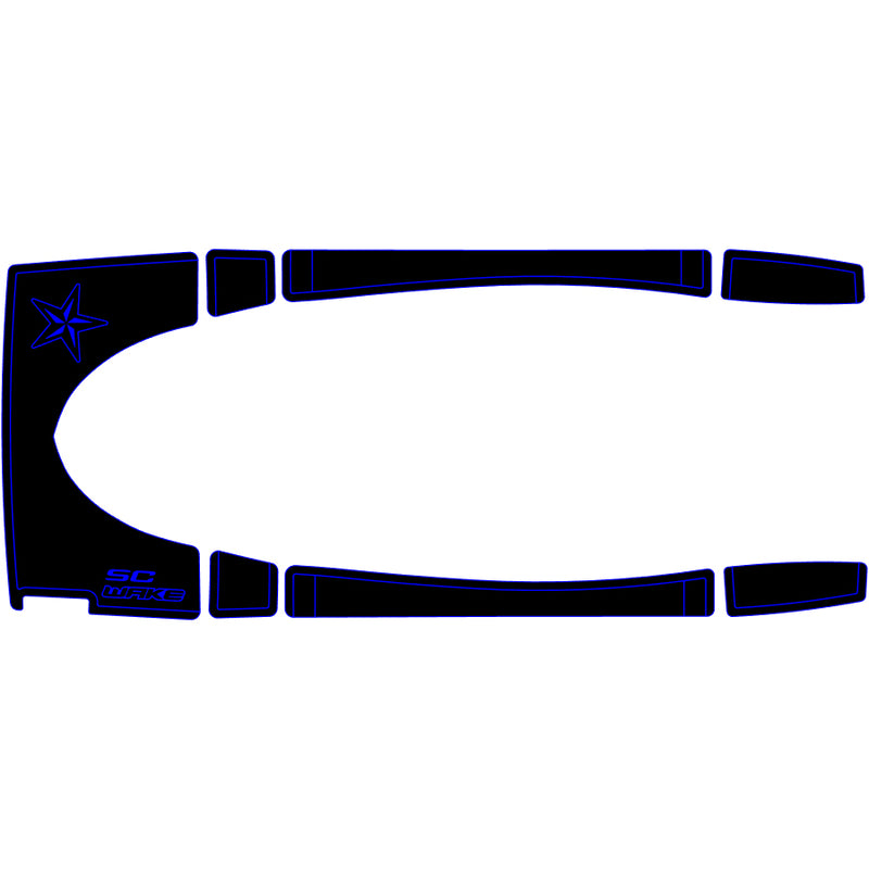 SC Wake Sea Doo RXP '06-11 / RXP-X '08-11 Waverunner Jet Ski Traction Mat Kit