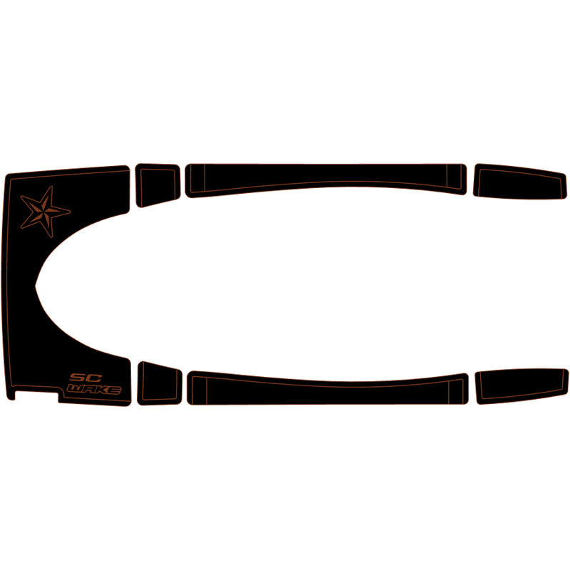 SC Wake Sea Doo RXP '06-11 / RXP-X '08-11 Waverunner Jet Ski Traction Mat Kit