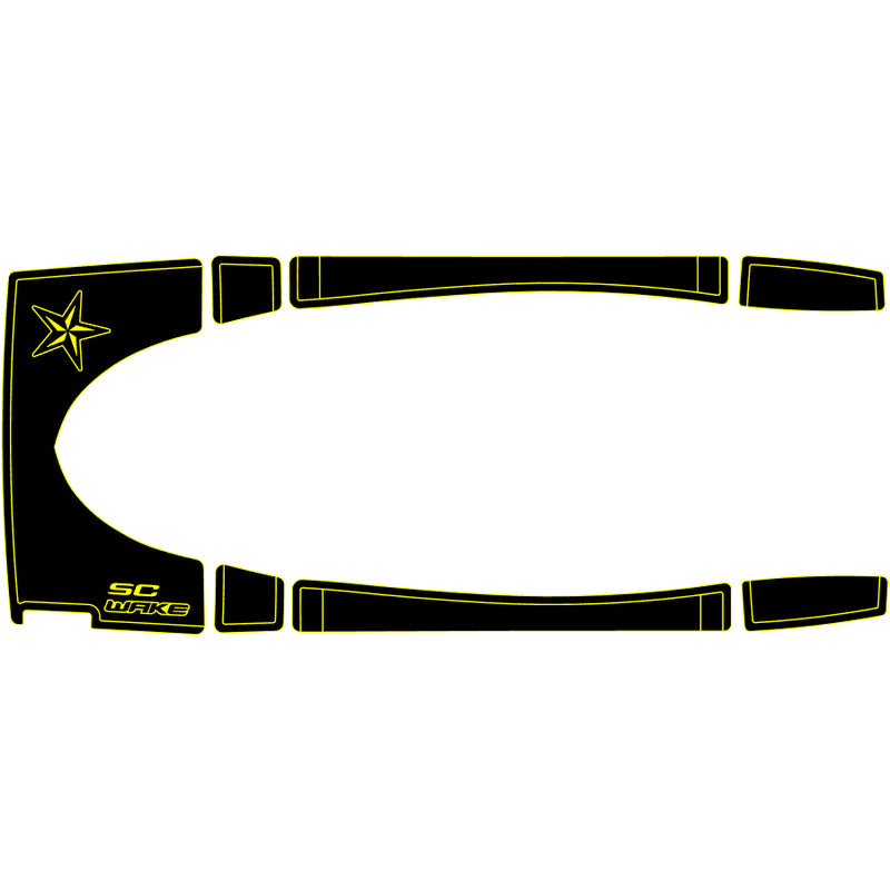 SC Wake Sea Doo RXP '06-11 / RXP-X '08-11 Waverunner Jet Ski Traction Mat Kit