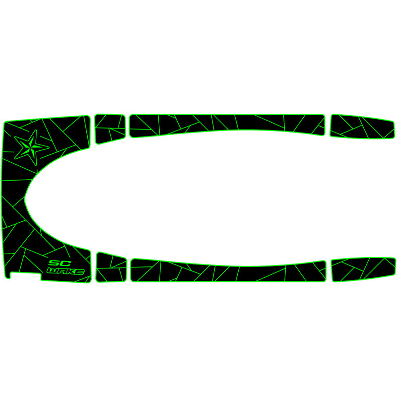 SC Wake Sea Doo RXP '06-11 / RXP-X '08-11 Waverunner Jet Ski Traction Mat Kit