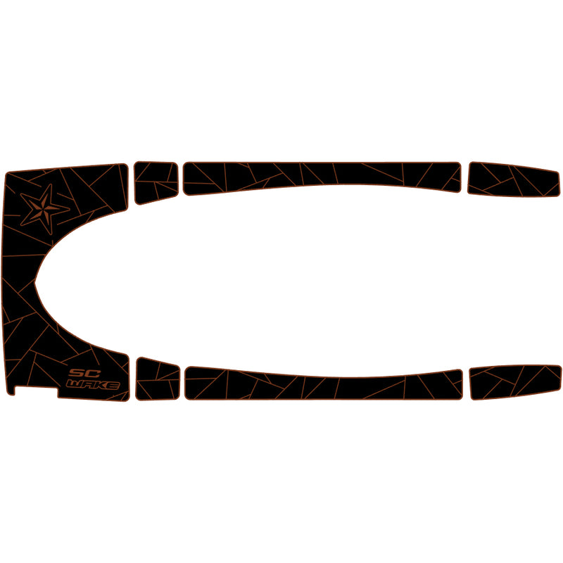 SC Wake Sea Doo RXP '06-11 / RXP-X '08-11 Waverunner Jet Ski Traction Mat Kit