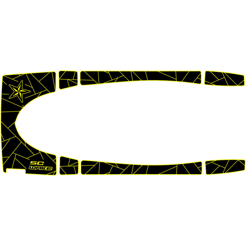 SC Wake Sea Doo RXP '06-11 / RXP-X '08-11 Waverunner Jet Ski Traction Mat Kit