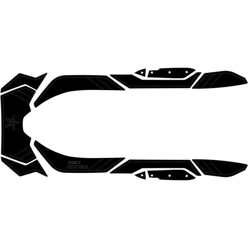 SC Wake Sea Doo RXP-X 260 '12-16 / GTR-X 230 '17-19 / RXP-X 300 '12-20 Waverunner Jet Ski Traction Mat Kit