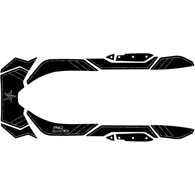 SC Wake Sea Doo RXP-X 260 '12-16 / GTR-X 230 '17-19 / RXP-X 300 '12-20 Waverunner Jet Ski Traction Mat Kit