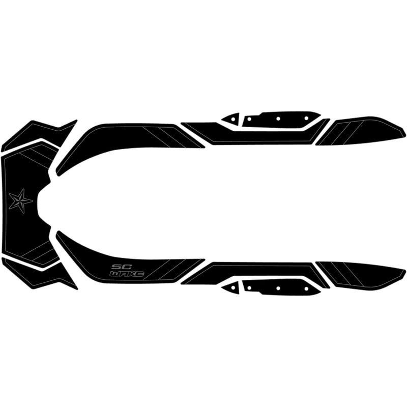 SC Wake Sea Doo RXP-X 260 '12-16 / GTR-X 230 '17-19 / RXP-X 300 '12-20 Waverunner Jet Ski Traction Mat Kit