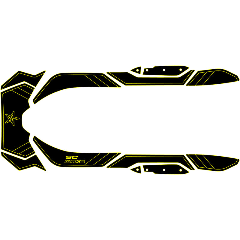 SC Wake Sea Doo RXP-X 260 '12-16 / GTR-X 230 '17-19 / RXP-X 300 '12-20 Waverunner Jet Ski Traction Mat Kit