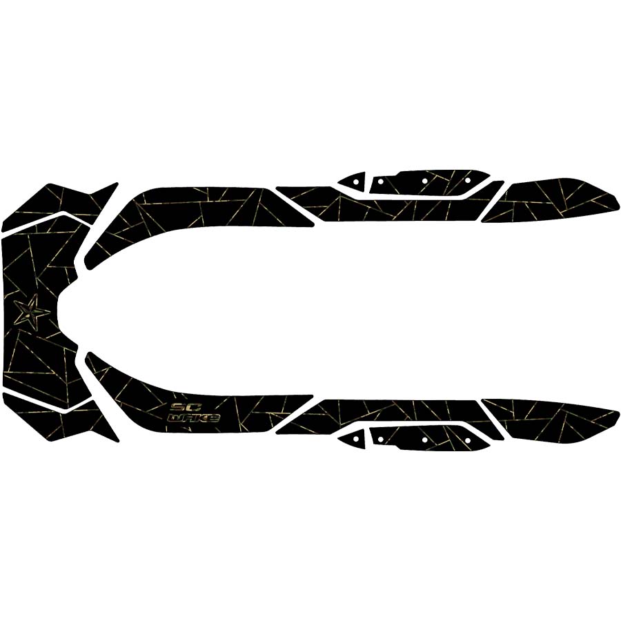 SC Wake Sea Doo RXP-X 260 '12-16 / GTR-X 230 '17-19 / RXP-X 300 '12-20 Waverunner Jet Ski Traction Mat Kit