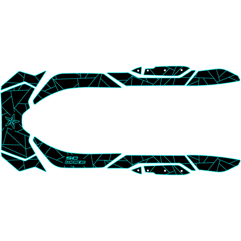 SC Wake Sea Doo RXP-X 260 '12-16 / GTR-X 230 '17-19 / RXP-X 300 '12-20 Waverunner Jet Ski Traction Mat Kit