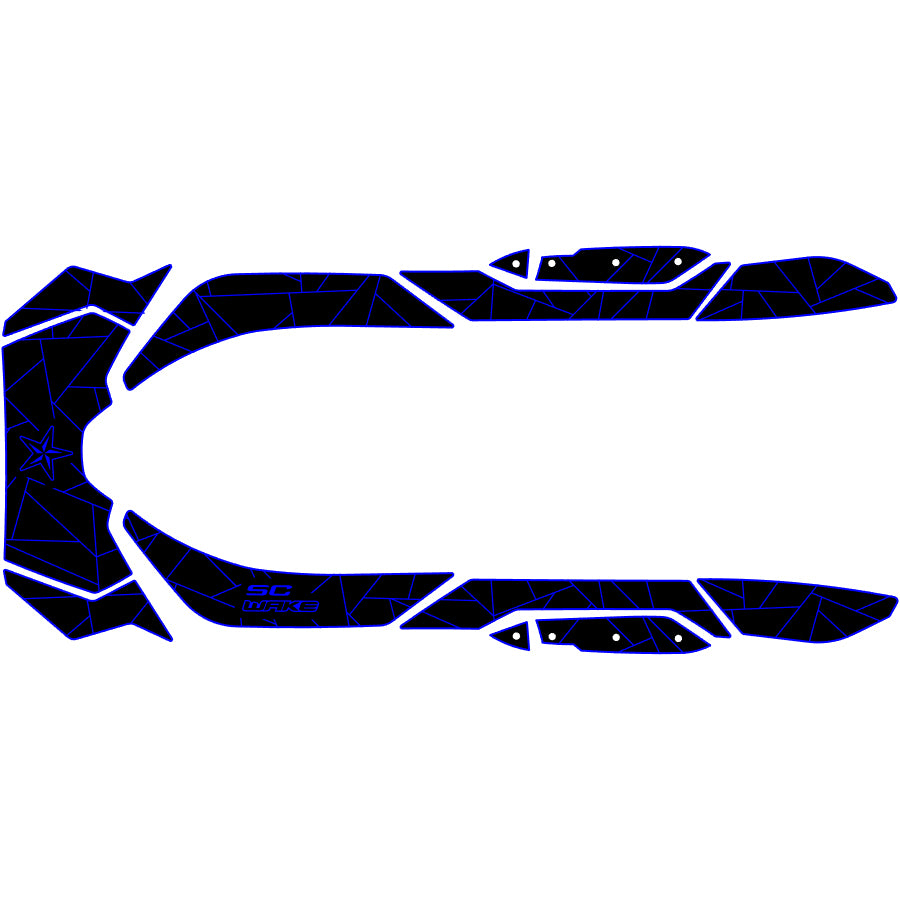 SC Wake Sea Doo RXP-X 260 '12-16 / GTR-X 230 '17-19 / RXP-X 300 '12-20 Waverunner Jet Ski Traction Mat Kit