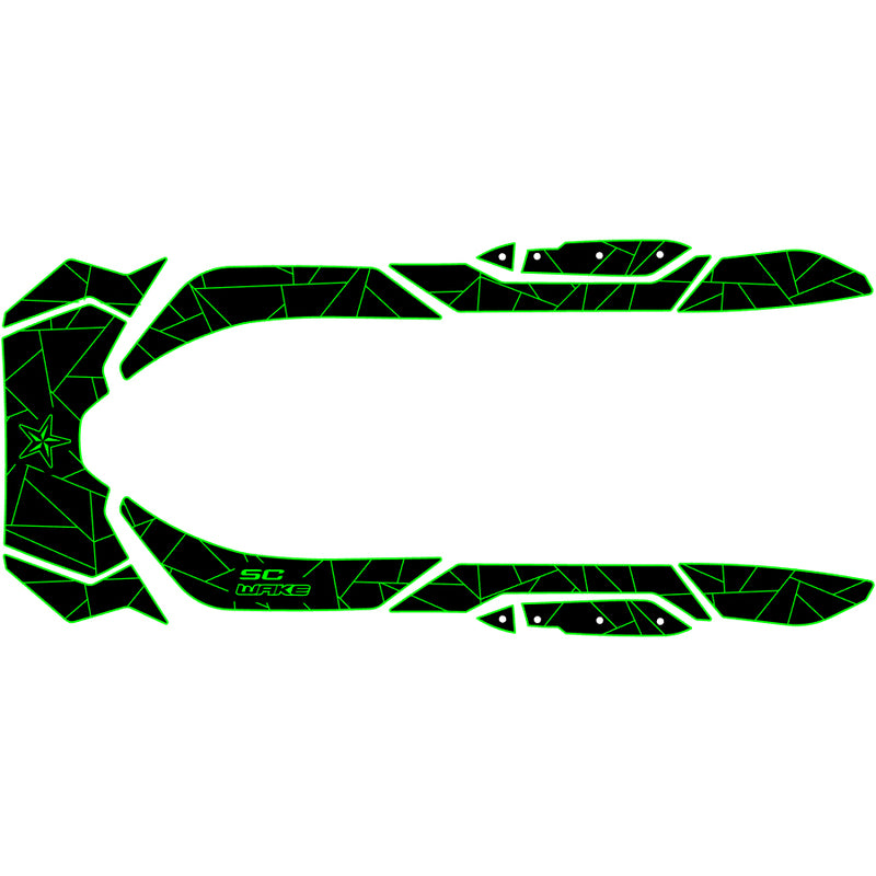 SC Wake Sea Doo RXP-X 260 '12-16 / GTR-X 230 '17-19 / RXP-X 300 '12-20 Waverunner Jet Ski Traction Mat Kit