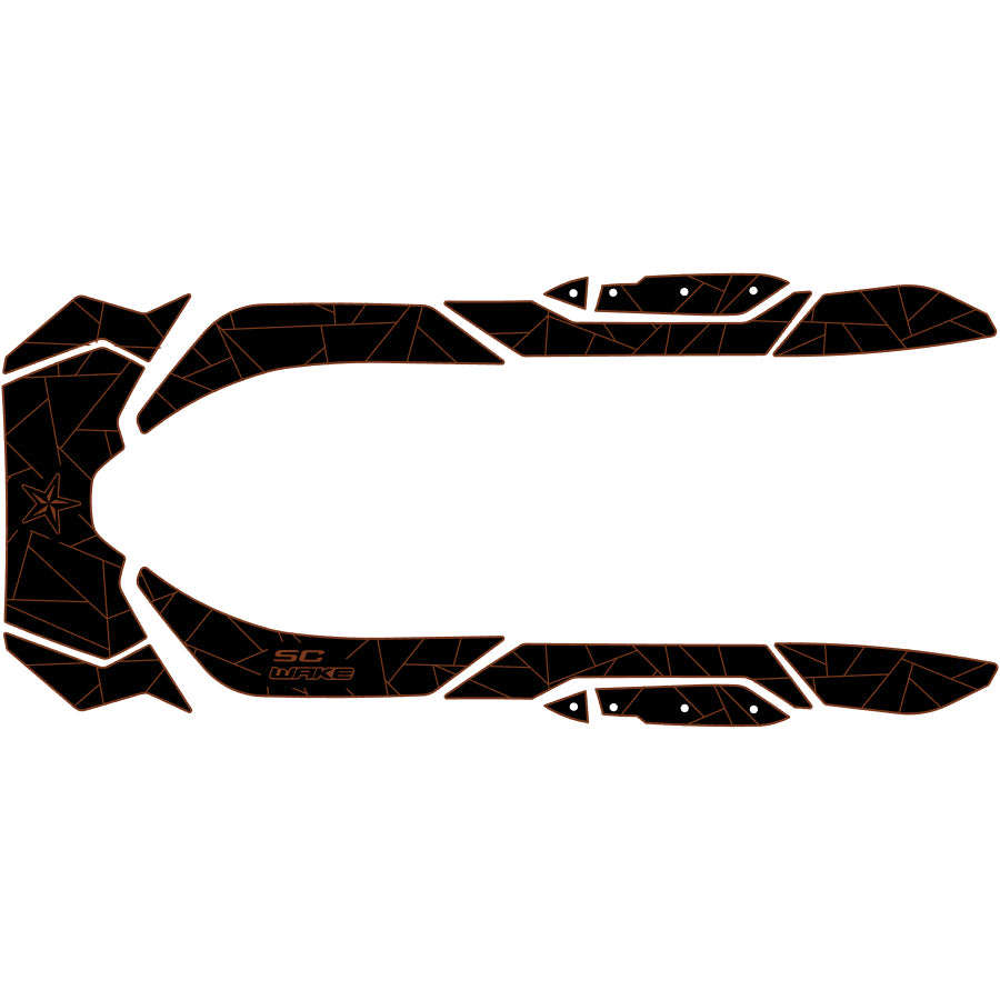 SC Wake Sea Doo RXP-X 260 '12-16 / GTR-X 230 '17-19 / RXP-X 300 '12-20 Waverunner Jet Ski Traction Mat Kit