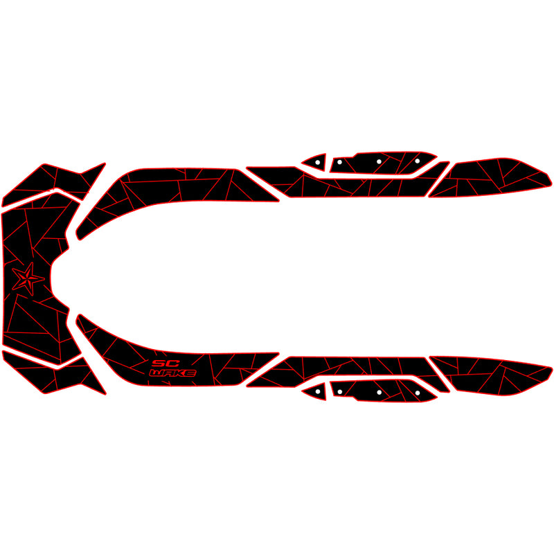 SC Wake Sea Doo RXP-X 260 '12-16 / GTR-X 230 '17-19 / RXP-X 300 '12-20 Waverunner Jet Ski Traction Mat Kit