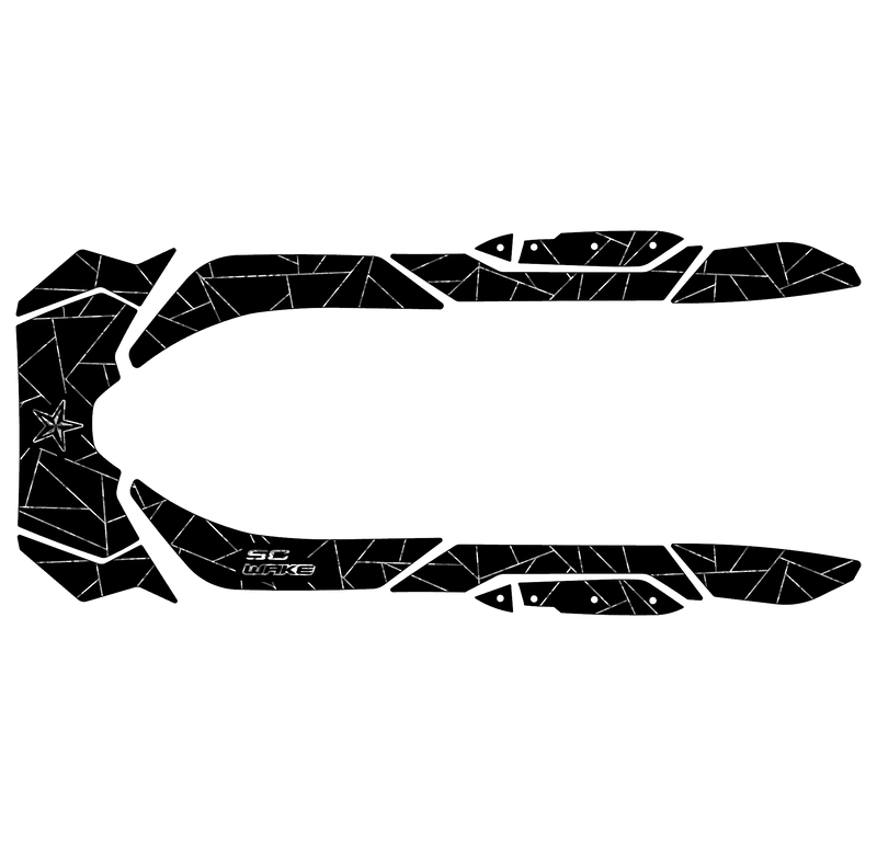 SC Wake Sea Doo RXP-X 260 '12-16 / GTR-X 230 '17-19 / RXP-X 300 '12-20 Waverunner Jet Ski Traction Mat Kit