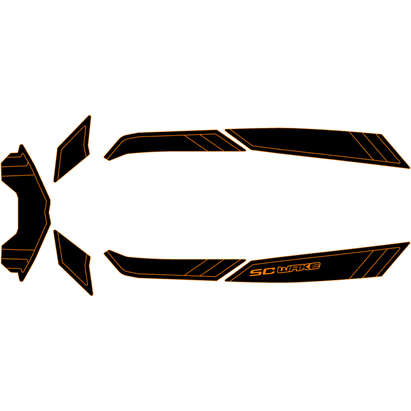 SC Wake Sea Doo Spark 3-Up '14-21 Waverunner Jet Ski Traction Mat Kit