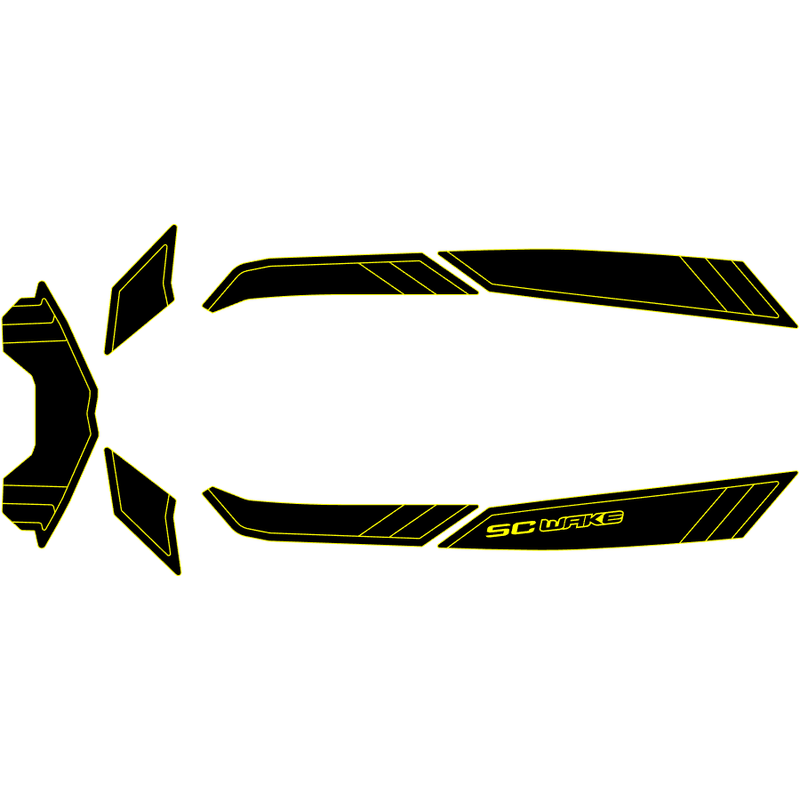 SC Wake Sea Doo Spark 3-Up '14-21 Waverunner Jet Ski Traction Mat Kit