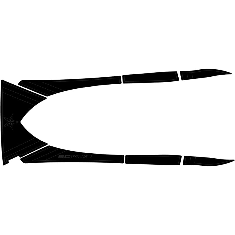 SC Wake Sea Doo GTX '03-08 / GTX 4-TEC '02-05 / GTX DI '02-03 / RXT / RXT-X Pre '09 Waverunner Jet Ski Traction Mat Kit