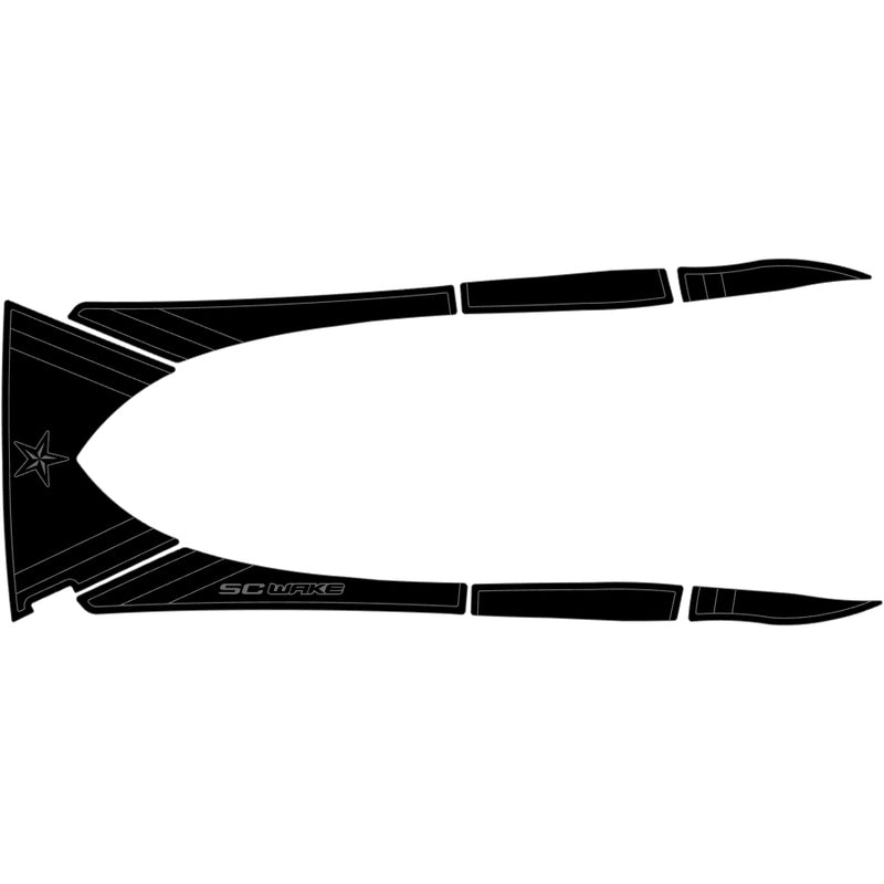 SC Wake Sea Doo GTX '03-08 / GTX 4-TEC '02-05 / GTX DI '02-03 / RXT / RXT-X Pre '09 Waverunner Jet Ski Traction Mat Kit